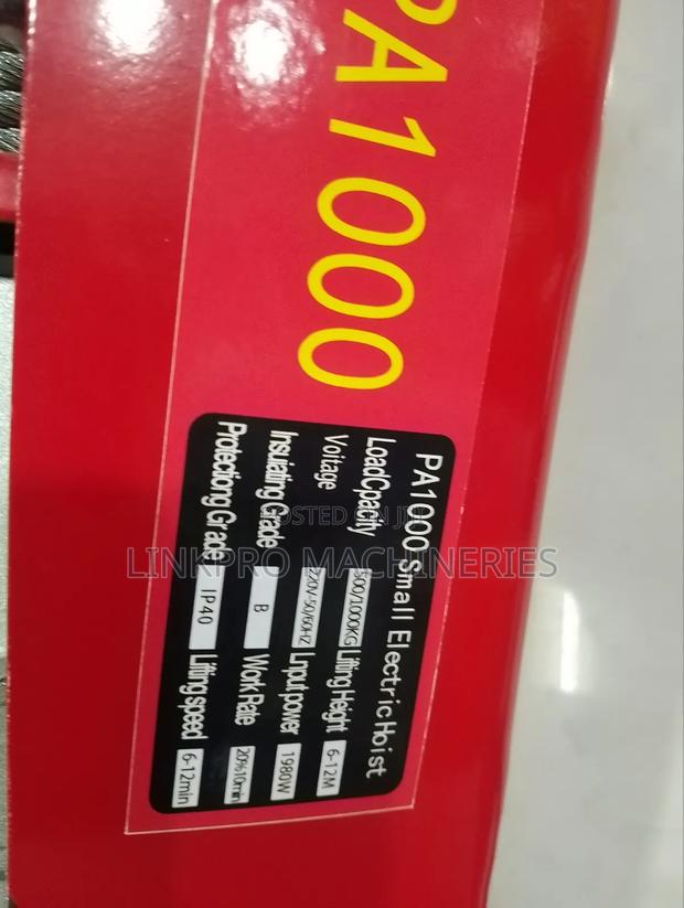 1 Tone Electric Hoist - thumbnail 3