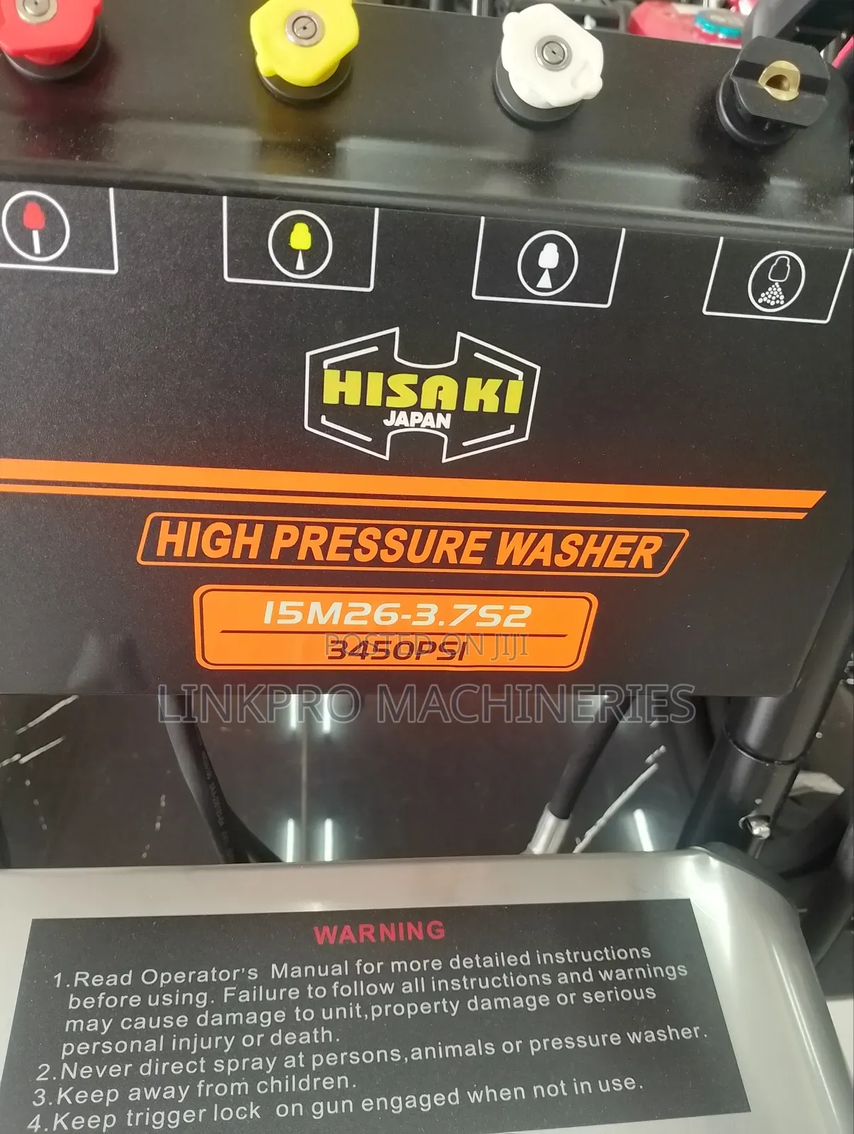 3450 Psi 5hp Hisaki Japan Pressure Washer