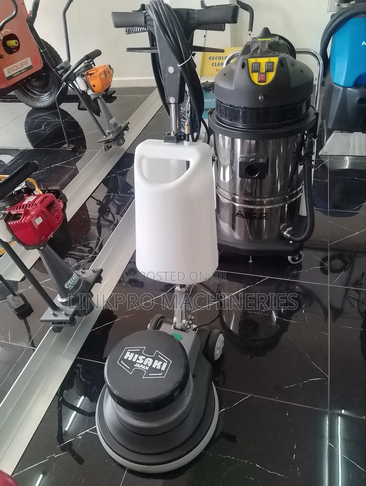 Hisaki Heavy Duty Floor Scrubber Machine