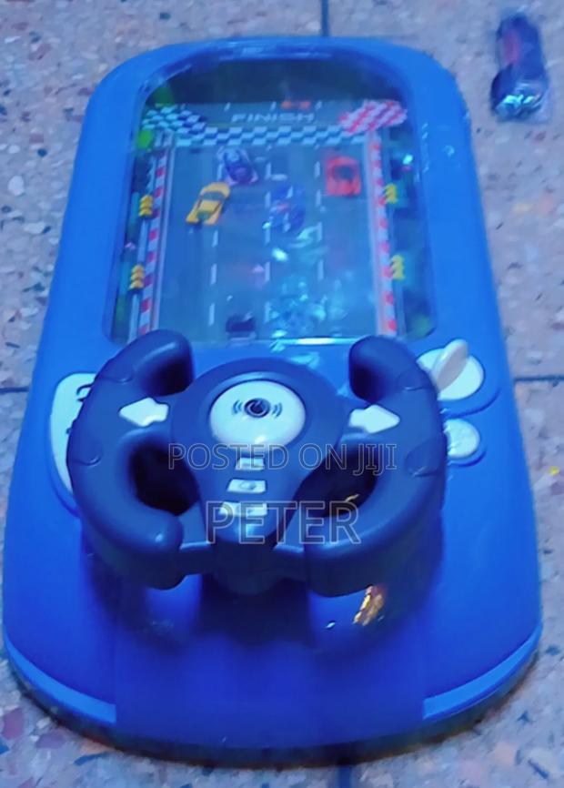 Kids Racing Car Steering Wheel Toy With Screen – Fun Driving Game