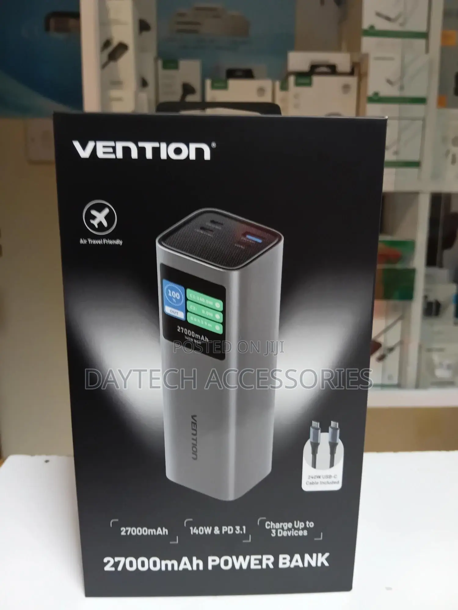 Vention 27000mah Power Bank 200w Fkgh0