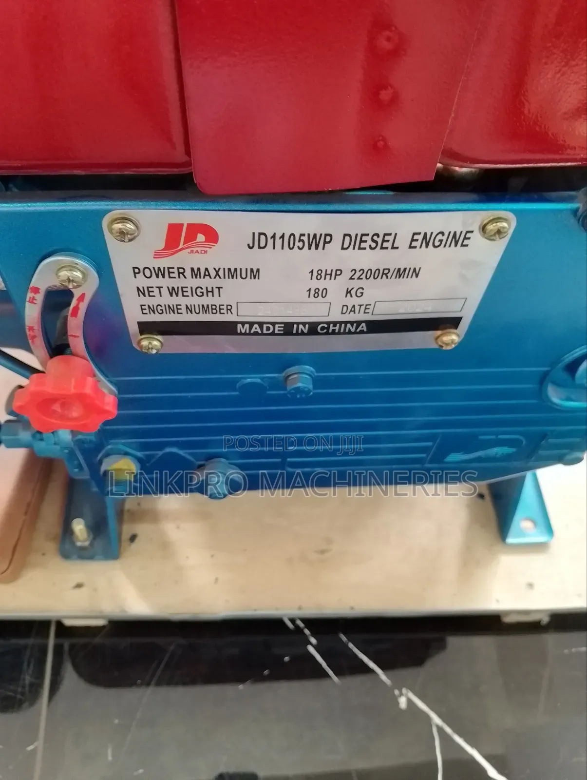 18hp Jiadi Diesel Engine Water Cooled