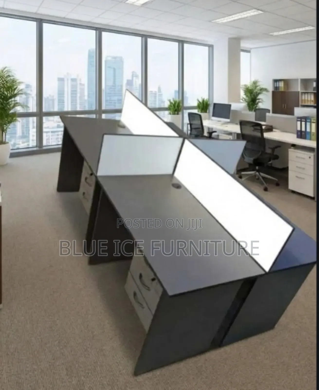 4 Seater Working Station
