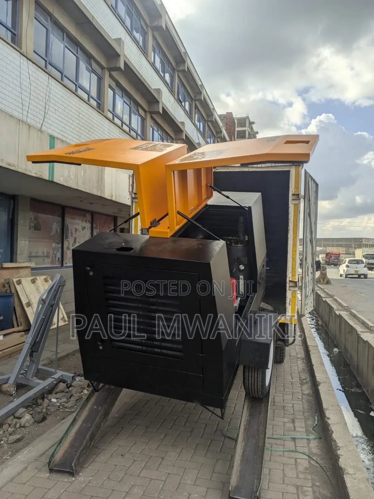 Diesel Power Horse Road Air Compressor