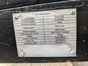 Diesel Power Horse Road Air Compressor
