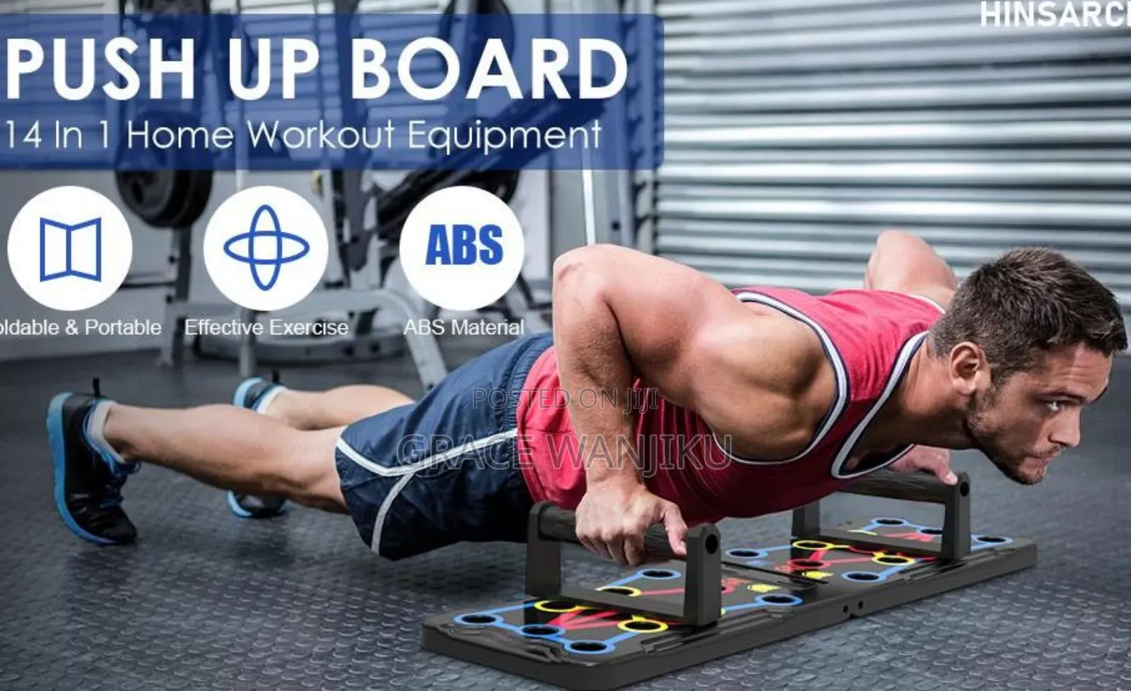 Portable Multifunctional Push-Up Board