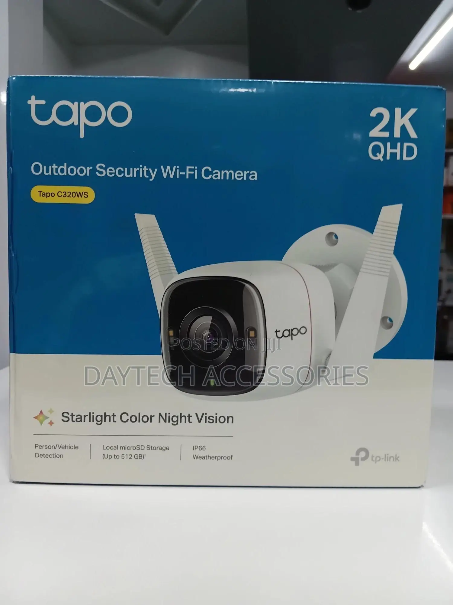 Tp-Link Tapo QHD Outdoor Security Camera Ip66 Weatherproof.