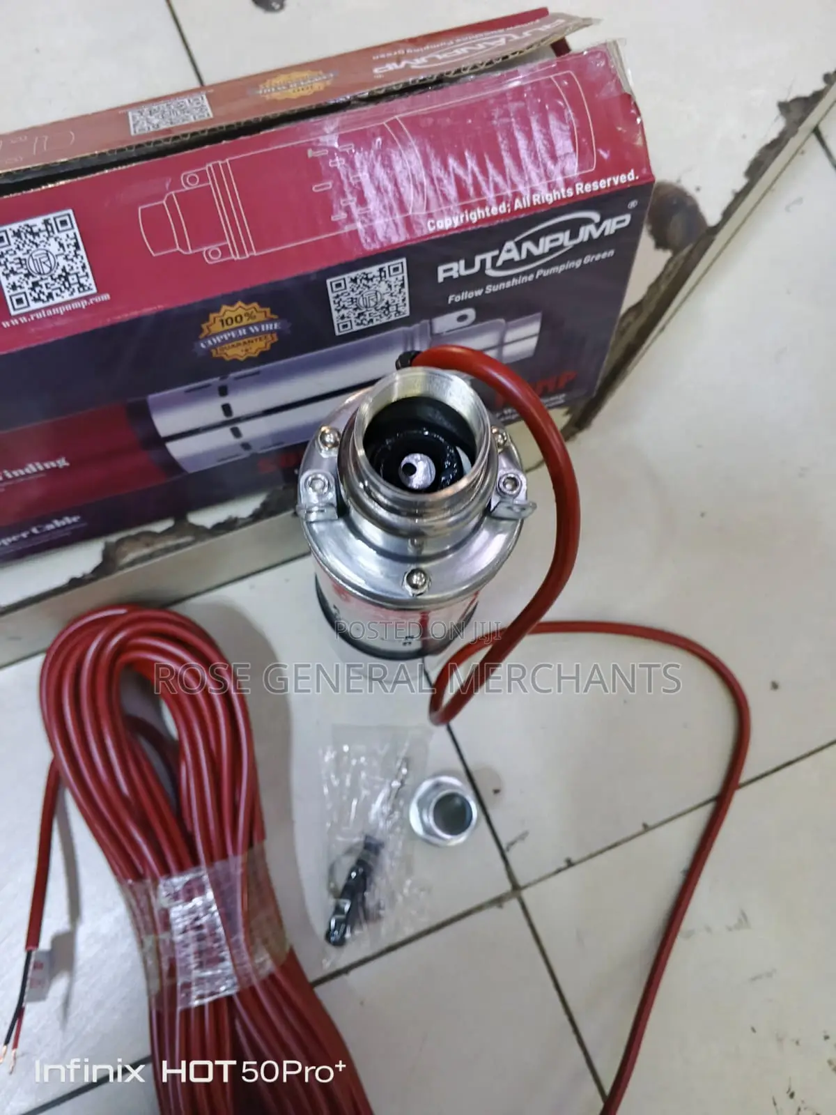 Rutan Pump 24volts