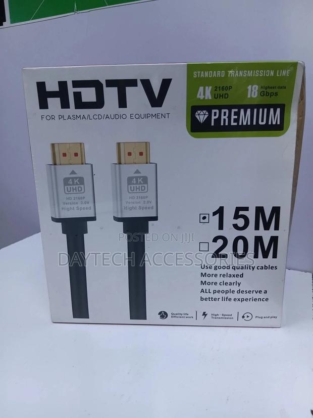 This Is a Premium Coverzone High-Speed Hdmi Cable - 15m
