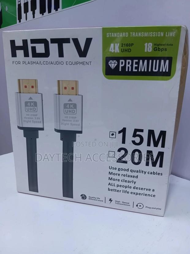 15m Premium High Quality Hdmi Cable Ultra Hd Display.