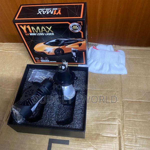 . Y1 Max H4 Mini Projector Headlights Powerful Output