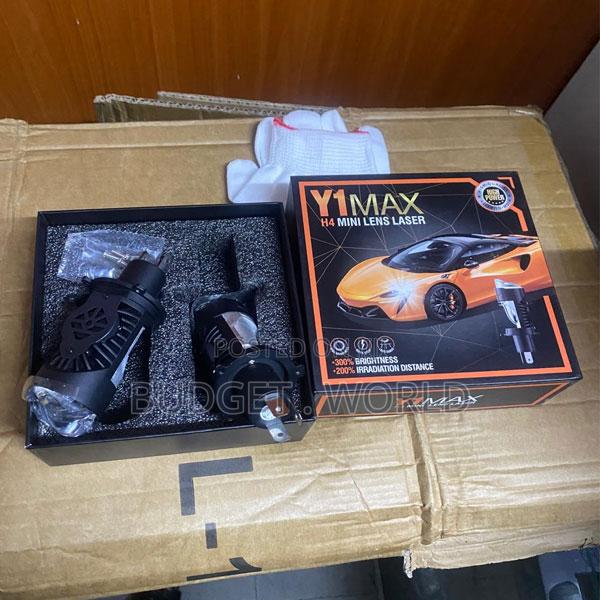 1. Y1 Max H4 Mini Projector Led Headlight Kit Ultra Durable