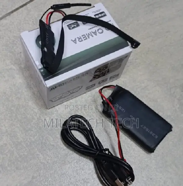 Pinhole Camera With Audio Enabled Camera