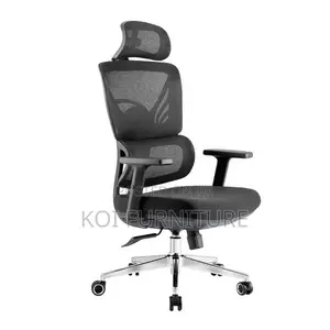 Office Chairs; High Back Premium Orthopedic Executive Office Seat
