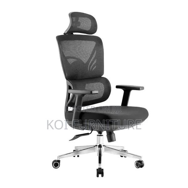 Office Chairs; High Back Premium Orthopedic Executive Office Seat - thumbnail 2