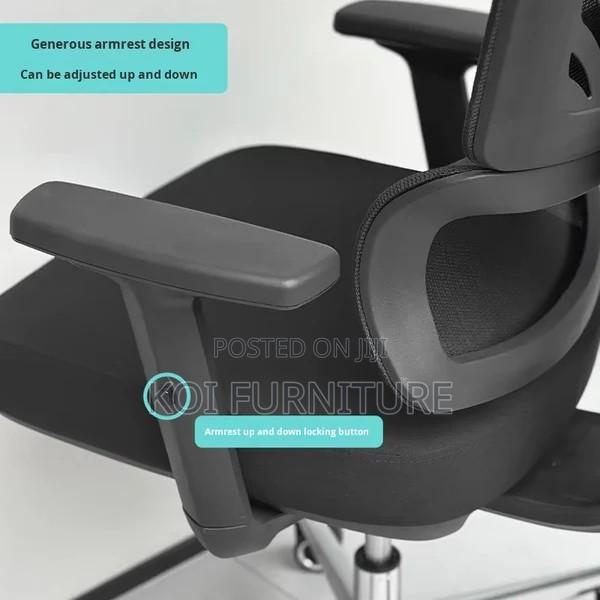 Office Chairs; High Back Premium Orthopedic Executive Office Seat - thumbnail 3