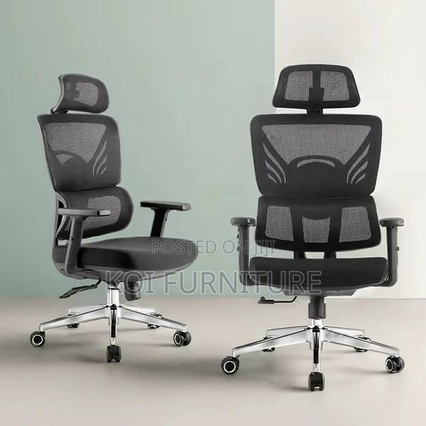 Office Chairs; High Back Premium Orthopedic Executive Office Seat - thumbnail 4