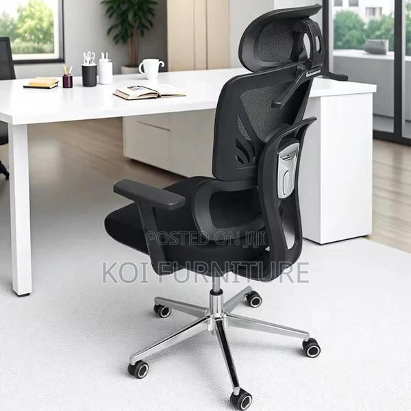 Office Chairs; High Back Premium Orthopedic Executive Office Seat - thumbnail 6