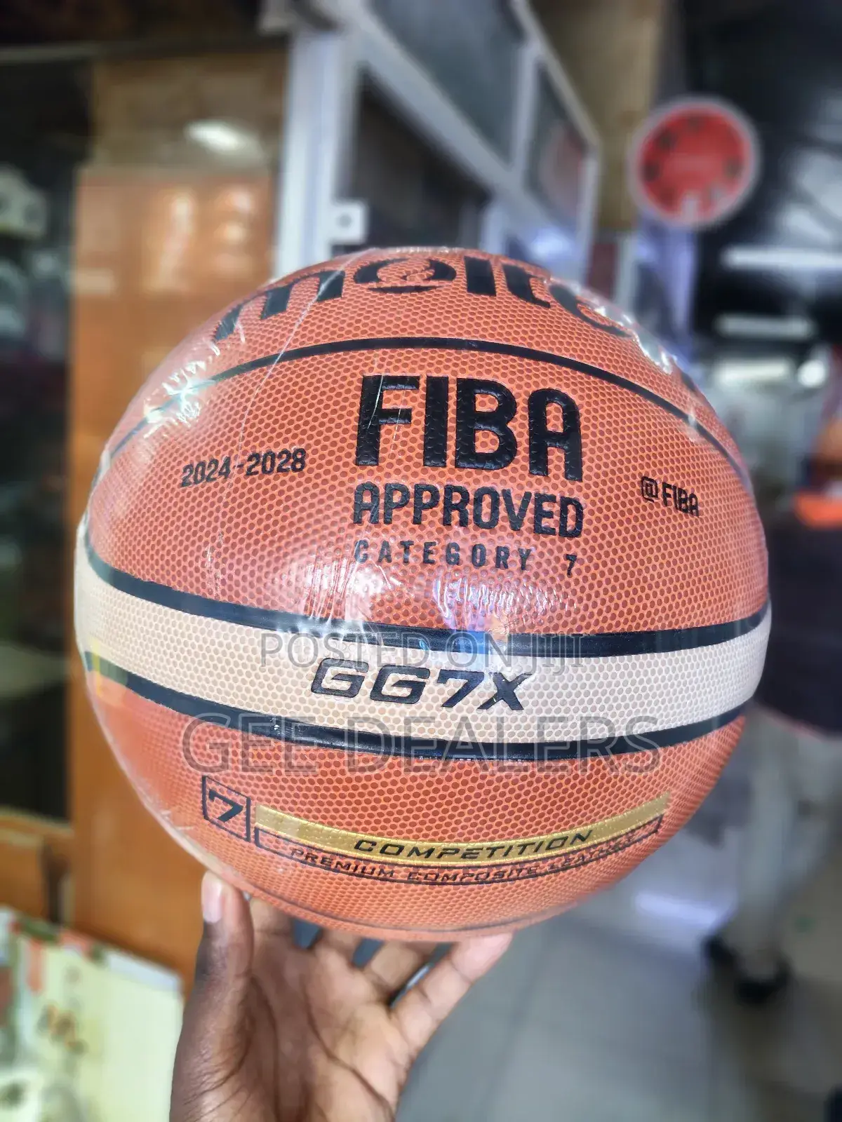 Molten Basketball Size 7, Indoor/Outdoor Molten Gg7x Basketball Ball