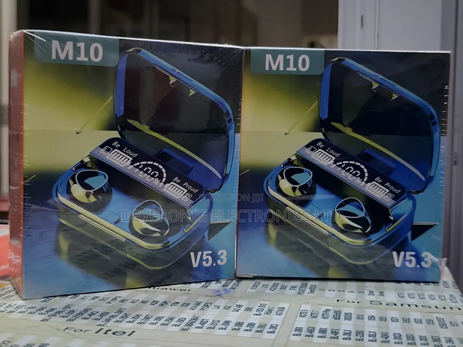 *M10 Earbuds Wireless Charging Case