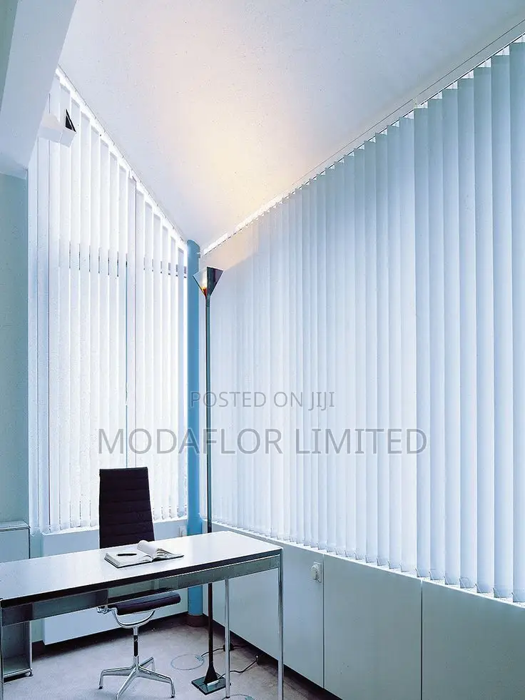 Modern Vertical Blinds for Office and Home Windows – Strong Elegant