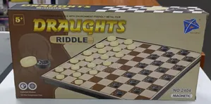 Magnetic Draught Checkers