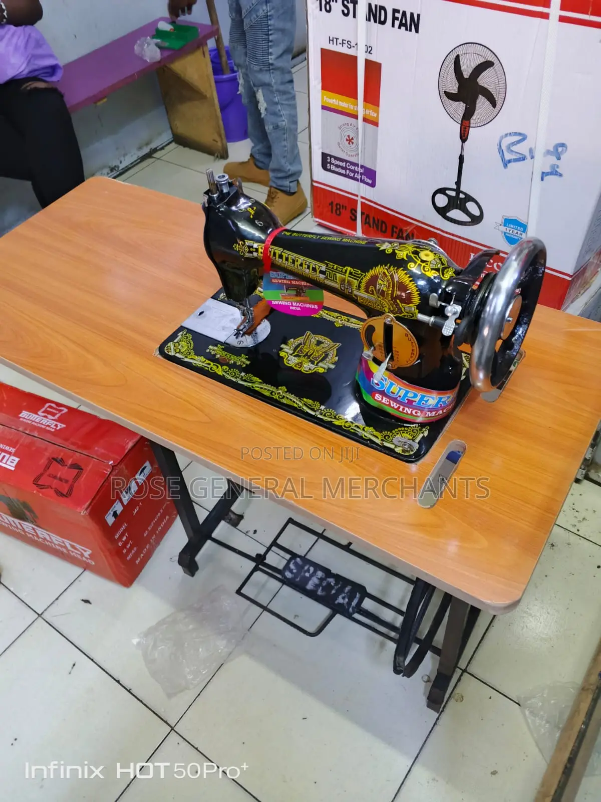 Butterfly Sewing Machine With Table