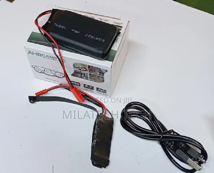 Hide-Able Mini Spy Hidden Pin Hole Wifi Camera