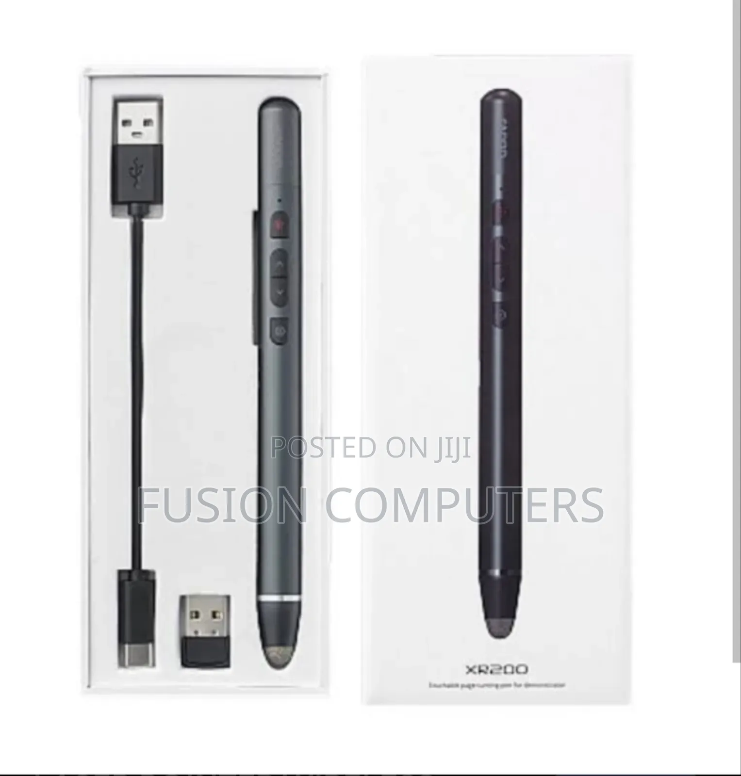 Rapoo Wireless Laser Presenter Page Turining Pen Xr200 – Black