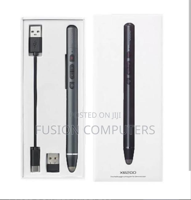 Rapoo Wireless Laser Presenter Page Turining Pen Xr200 – Black - main view