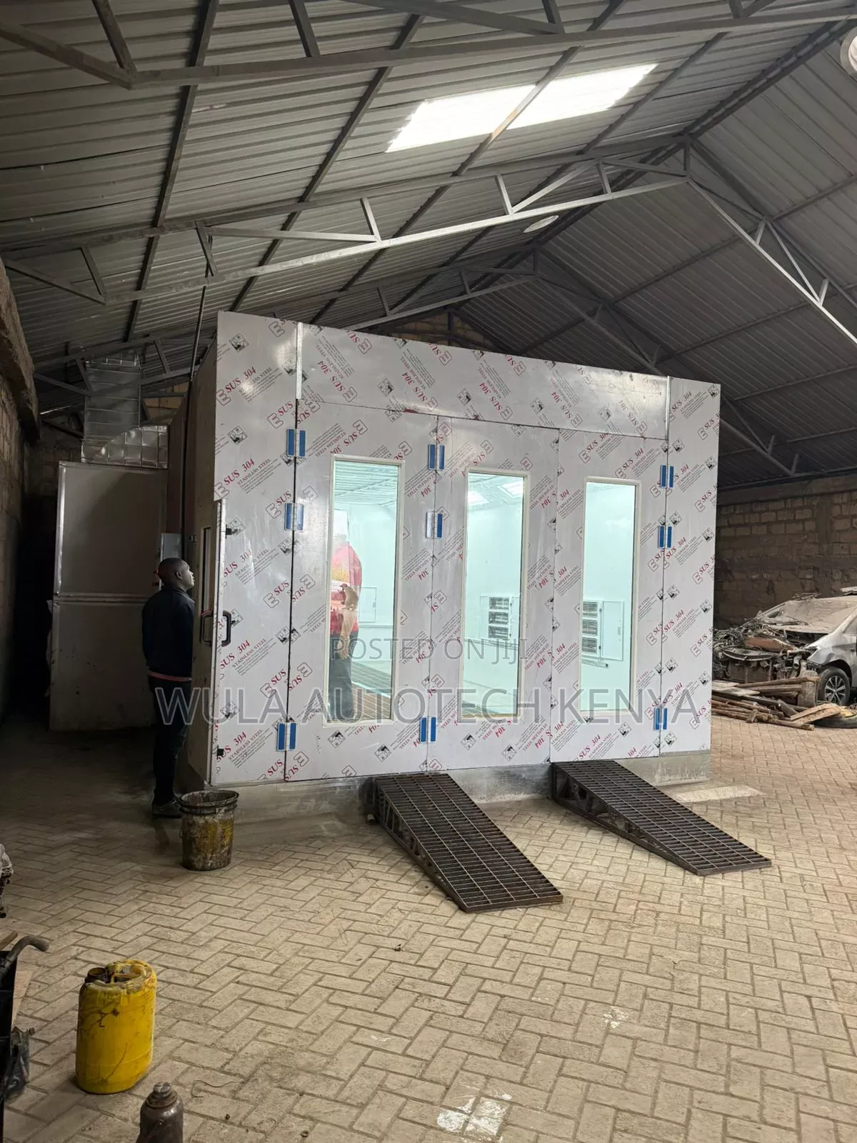 Vehicle Spray Booth Machines With All Accessories Sunshine