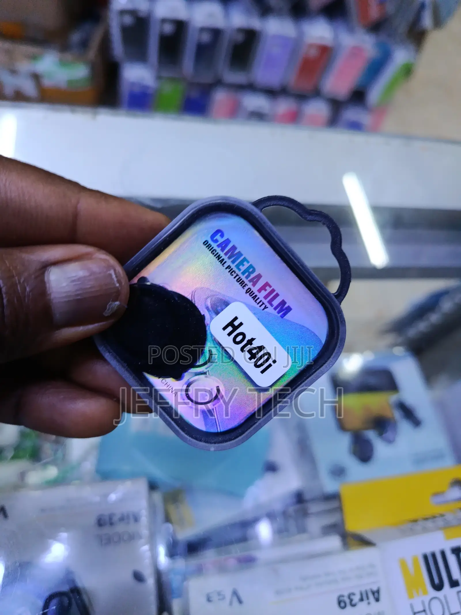 Axeed Metal Ring Camera Lens Protector Designed for Infinix Hot 40i