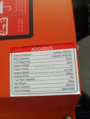 Aico Adg4000s Diesel Generator -4kva