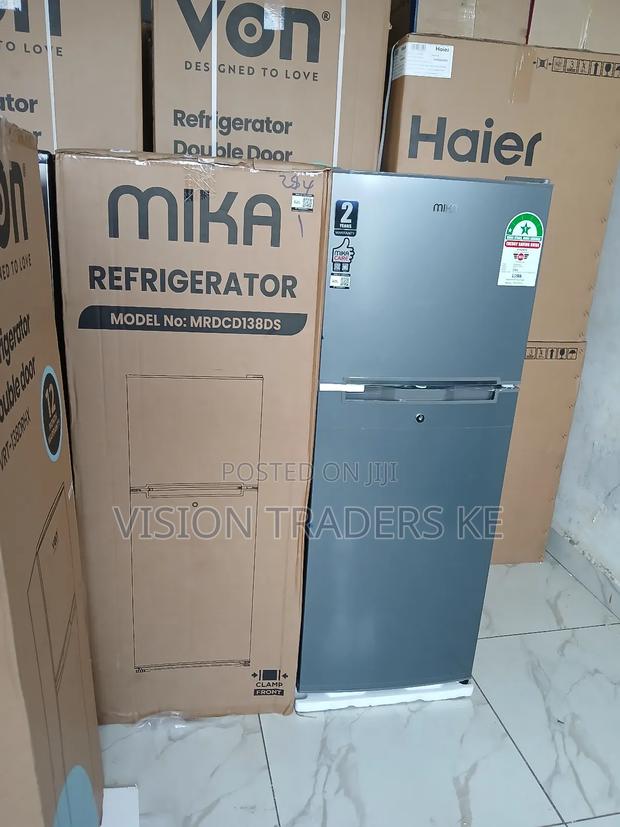 Mika 138ltrs 2 Doors Direct Cool Refrigerator-Freezer - main view
