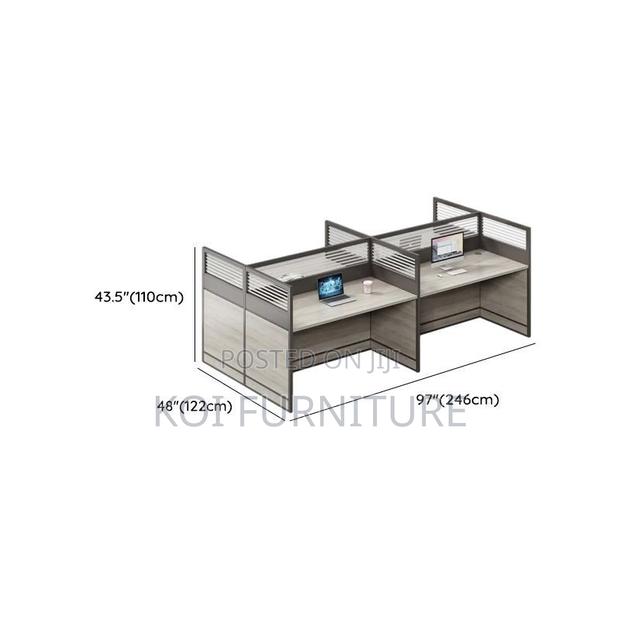 Office Workstation; Four Way Collaboration Office Workstation - thumbnail 3
