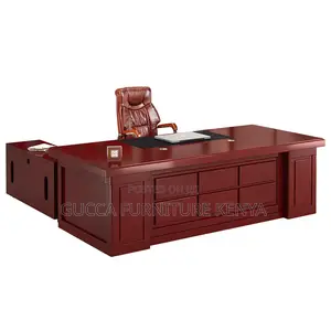 1.6m Executive Mahogany President Office Desk