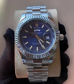 Stainless Steel Rolex Oyster Perpetual Day-Date. (Boxed)
