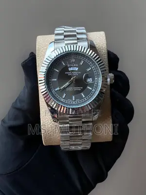 Stainless Steel Rolex Oyster Perpetual Day-Date. (Boxed)