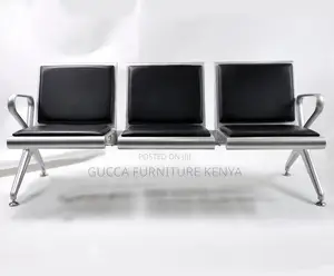 3-Seater Durable Reception Waiting Bench