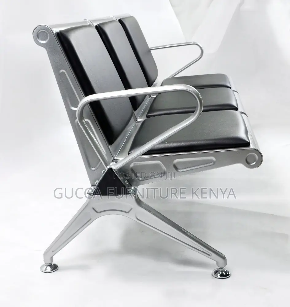 3-Seater Durable Reception Waiting Bench
