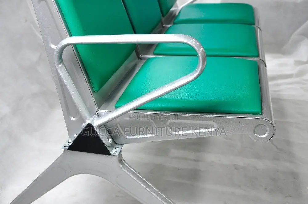 3-Seater Durable Reception Waiting Bench