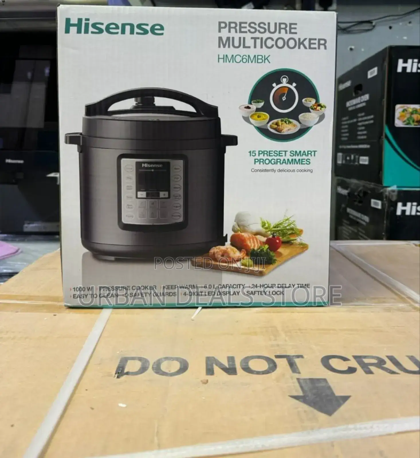 Hisense Pressure Cooker 6 Liters 6-in-1 Multi Cooker