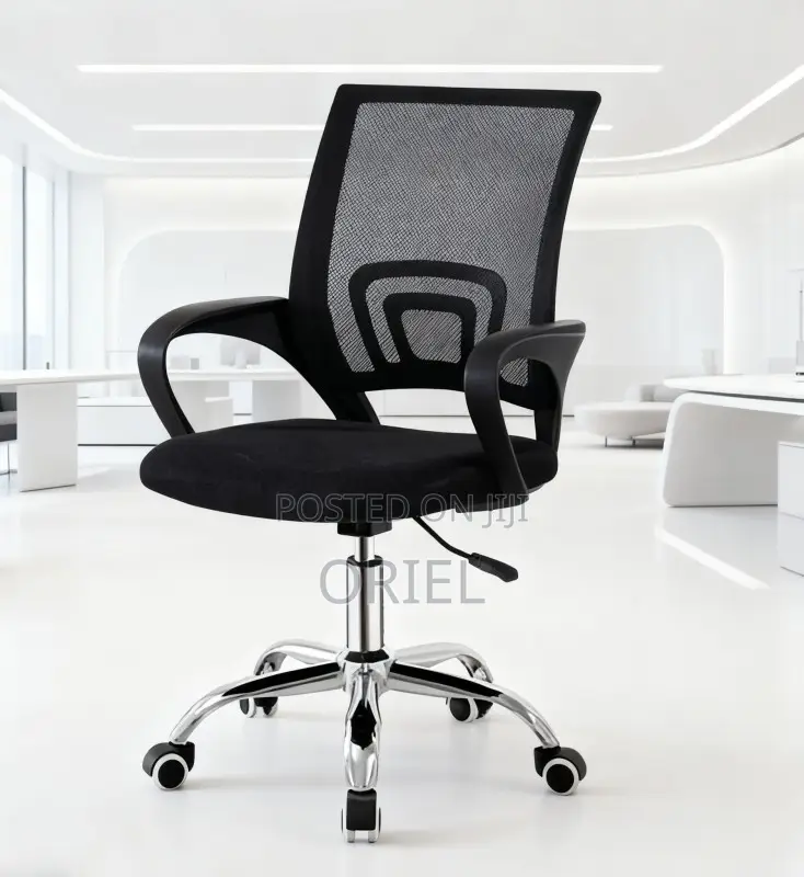 Office Chair : Clerical Adjustable Height Mesh Office Chair