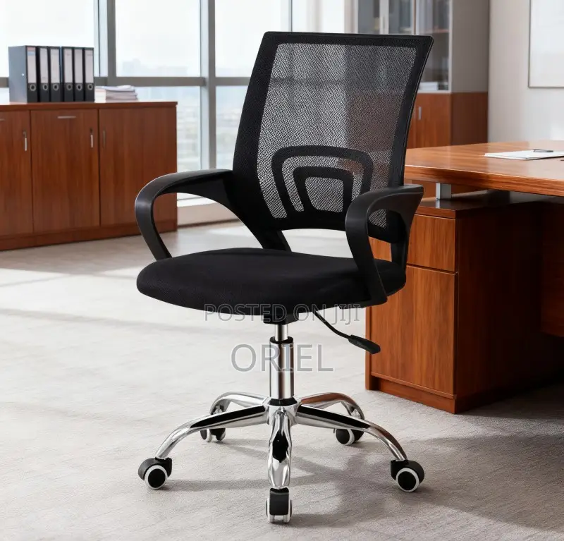 Office Chair : Clerical Adjustable Height Mesh Office Chair