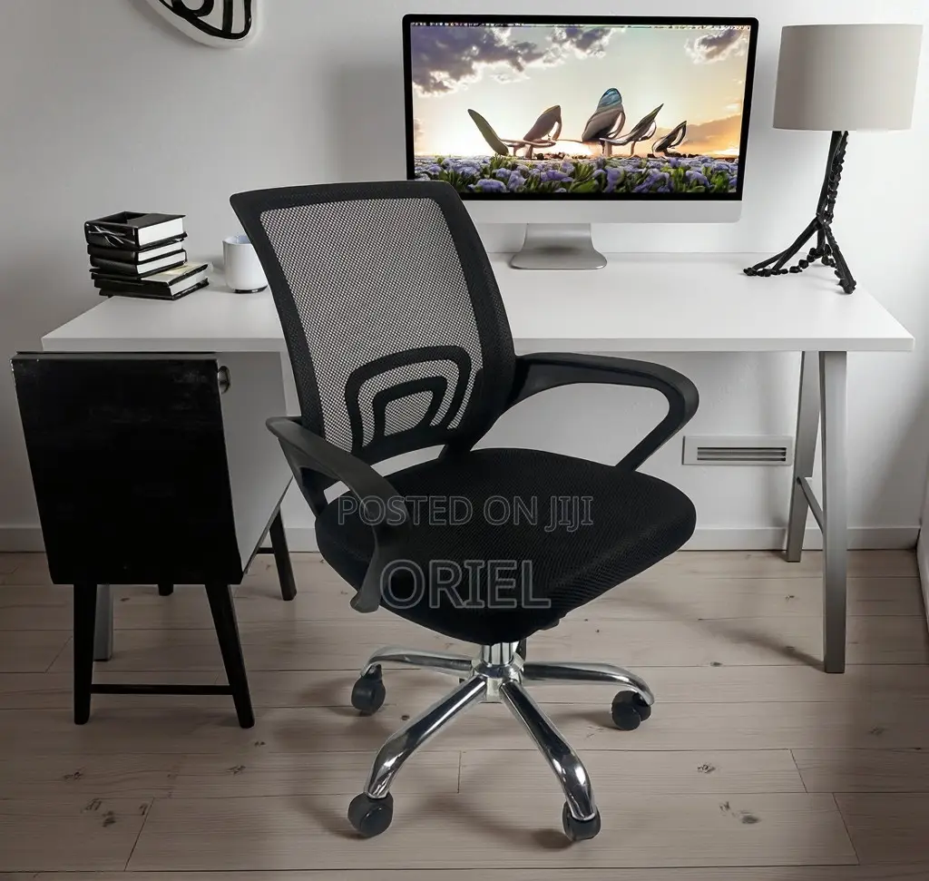 Office Chair : Clerical Adjustable Height Mesh Office Chair