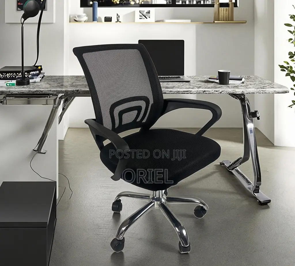 Office Chair : Clerical Adjustable Height Mesh Office Chair