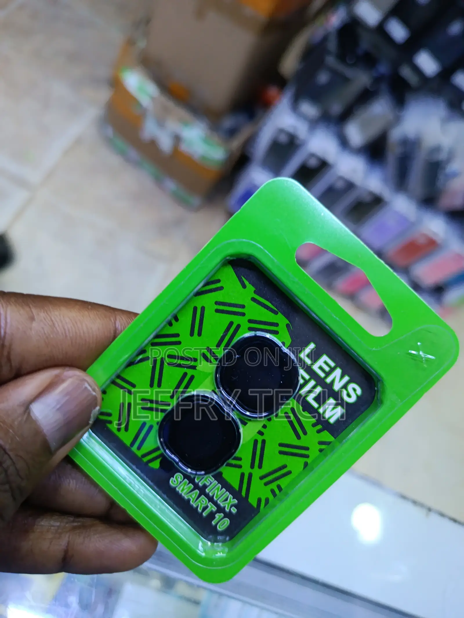 Khann Film Ring Camera Lens Protector for Infinix Smart 10