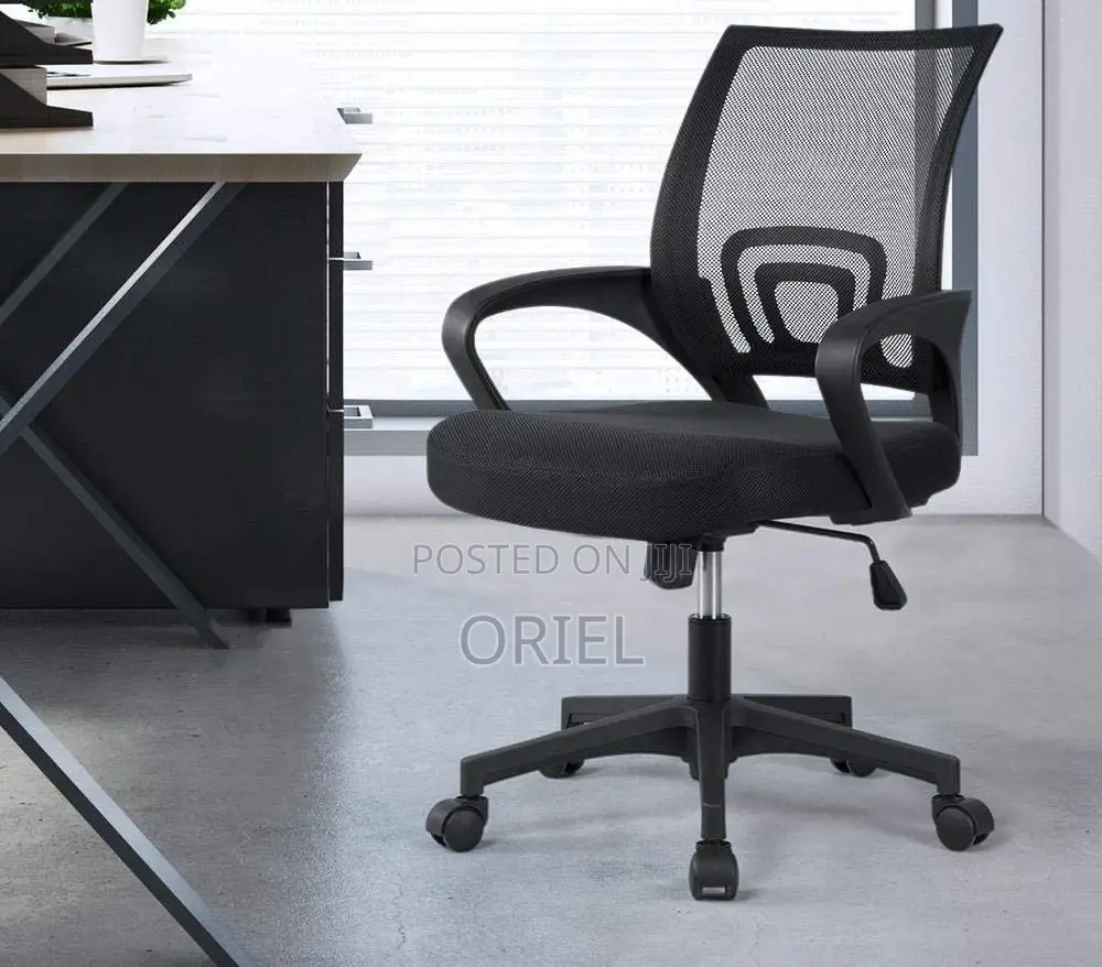 Office Chair : Clerical Adjustable Height Mesh Office Chair