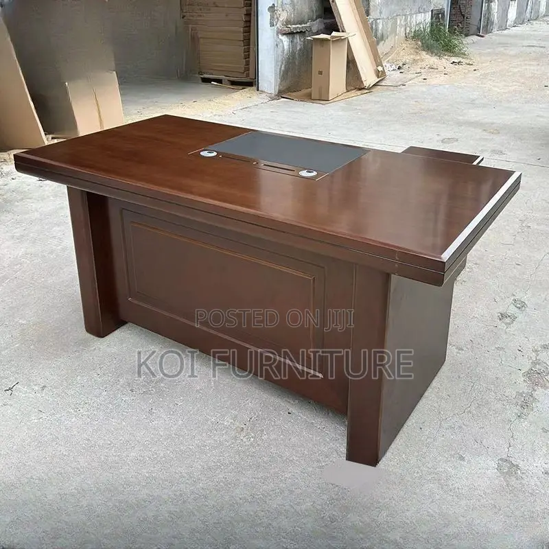 Office Desk; 1.4 Meters Eexcutive Desk With Pedestal Cabinet