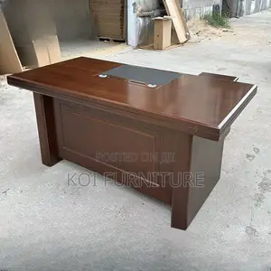 Office Desk; 1.4 Meters Eexcutive Desk With Pedestal Cabinet